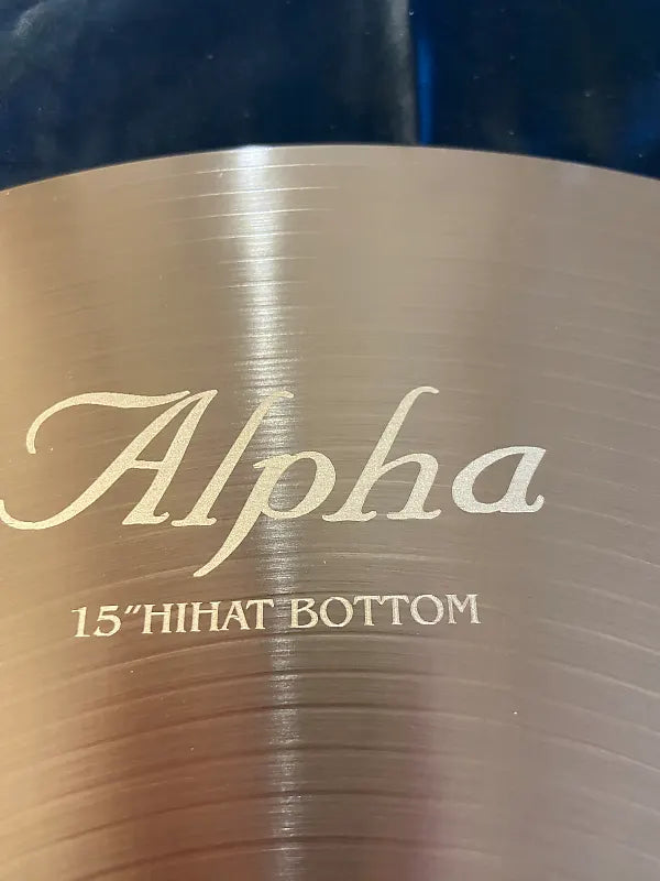 Omete Alpha Series Cymbals - HiHats