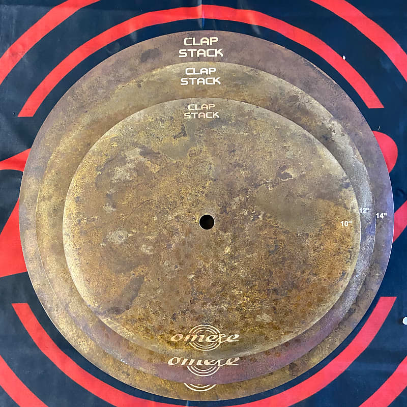 Omete Cymbals - Clap Stack - 3 Pack (10",12",14")