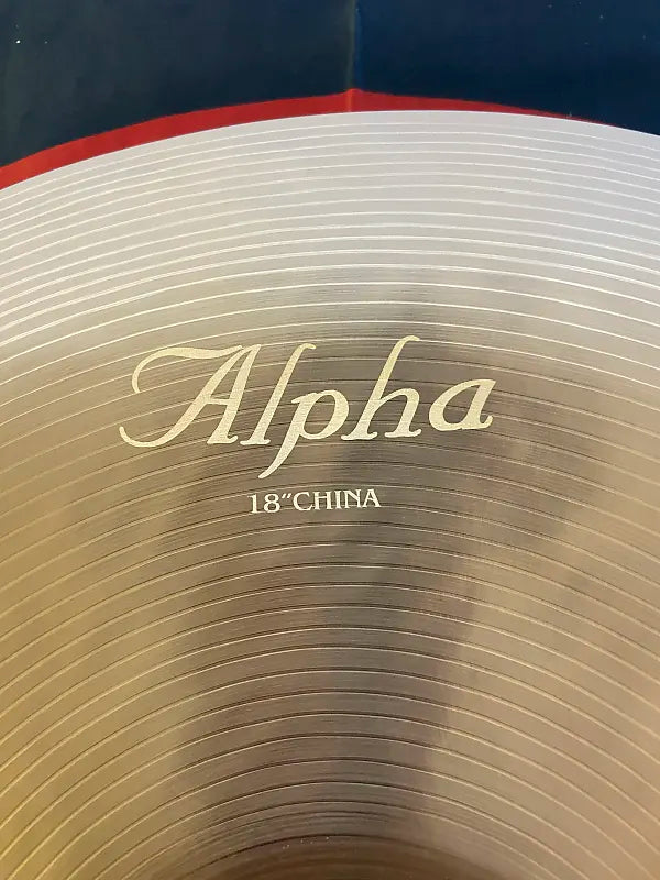 Omete Alpha Series Cymbals - China