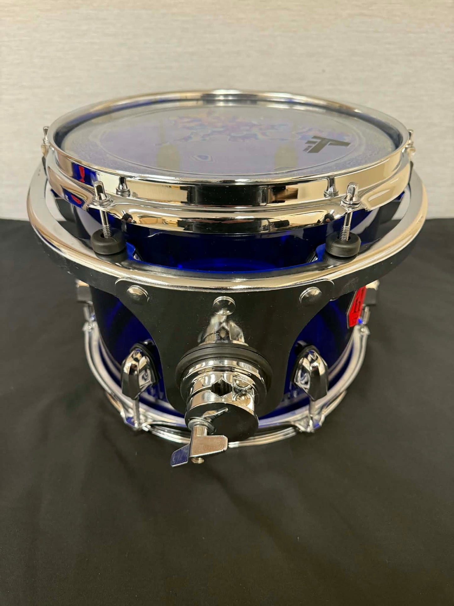 Navy Blue Seamless Acrylic 10"x8" - Tom Drum