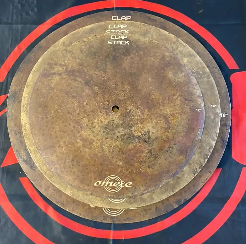 Omete Cymbals - Clap Stack - 3 Pack (12",14",16")