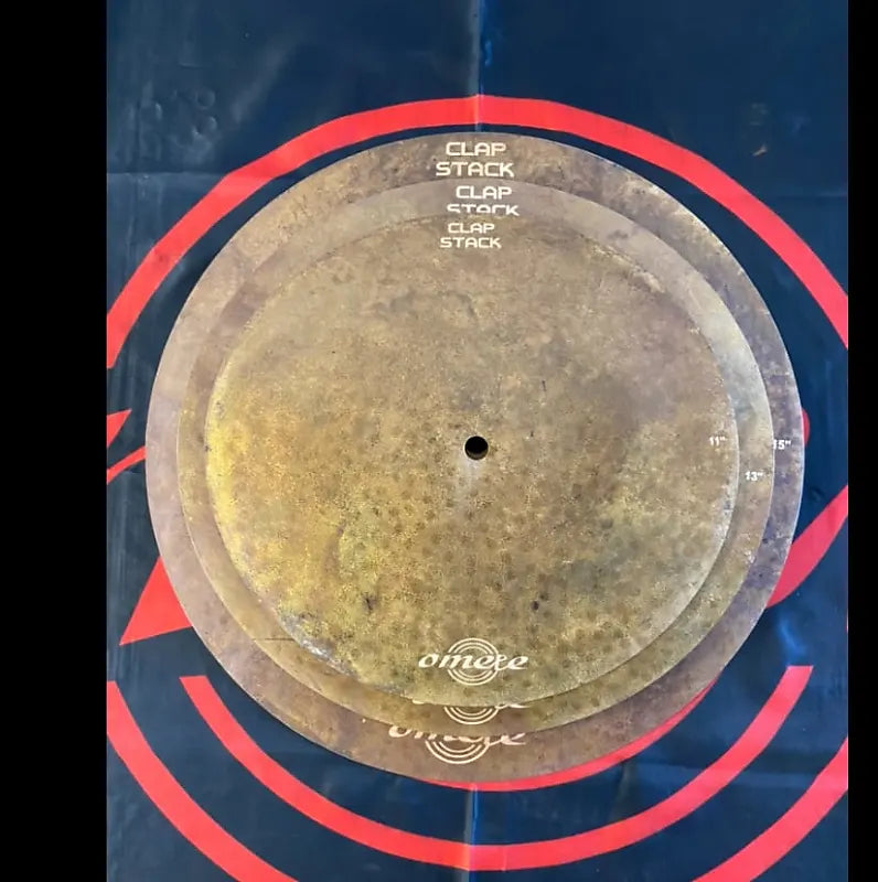 Omete Cymbals - Clap Stack - 3 Pack (11",13",15")
