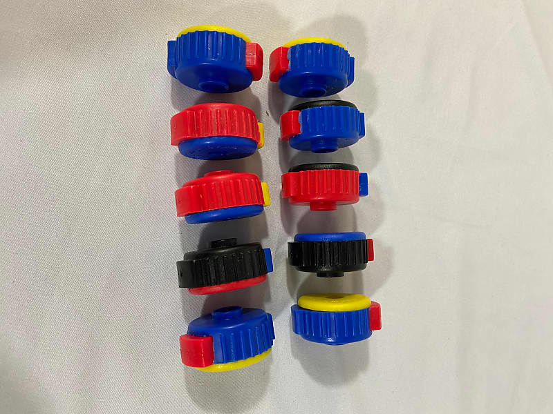 Omete Cymbal Quick Assemblies - Multi-Color - 10 Count