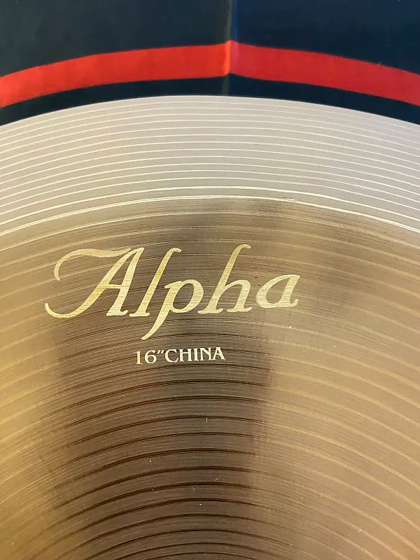 Omete Alpha Series Cymbals - China
