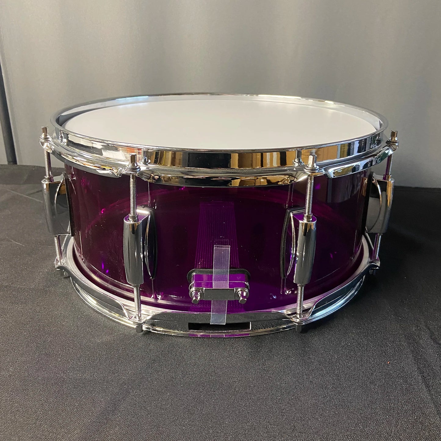 Purple Acrylic Snare Drum