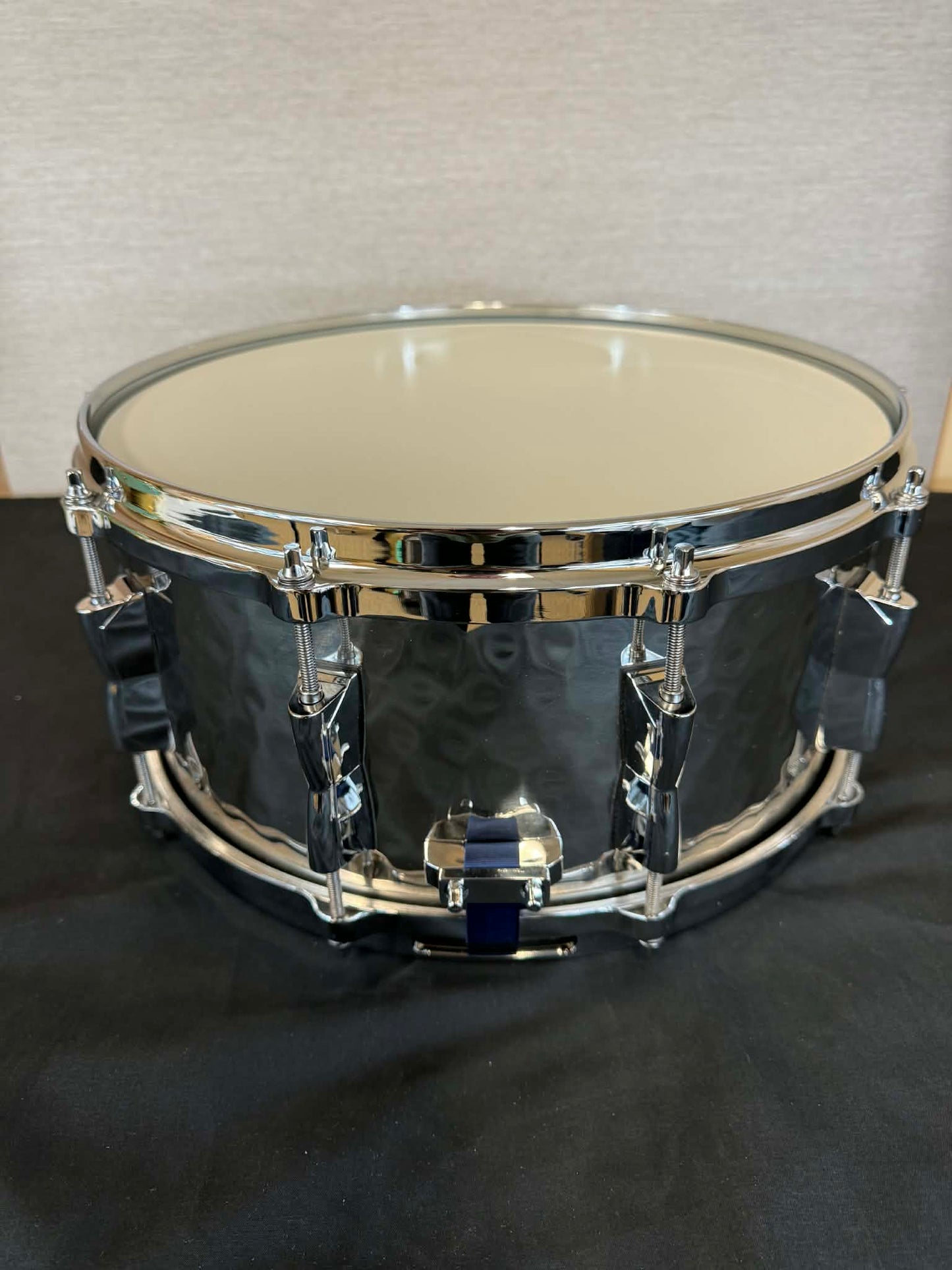 Hammered Stainless Snare Drum