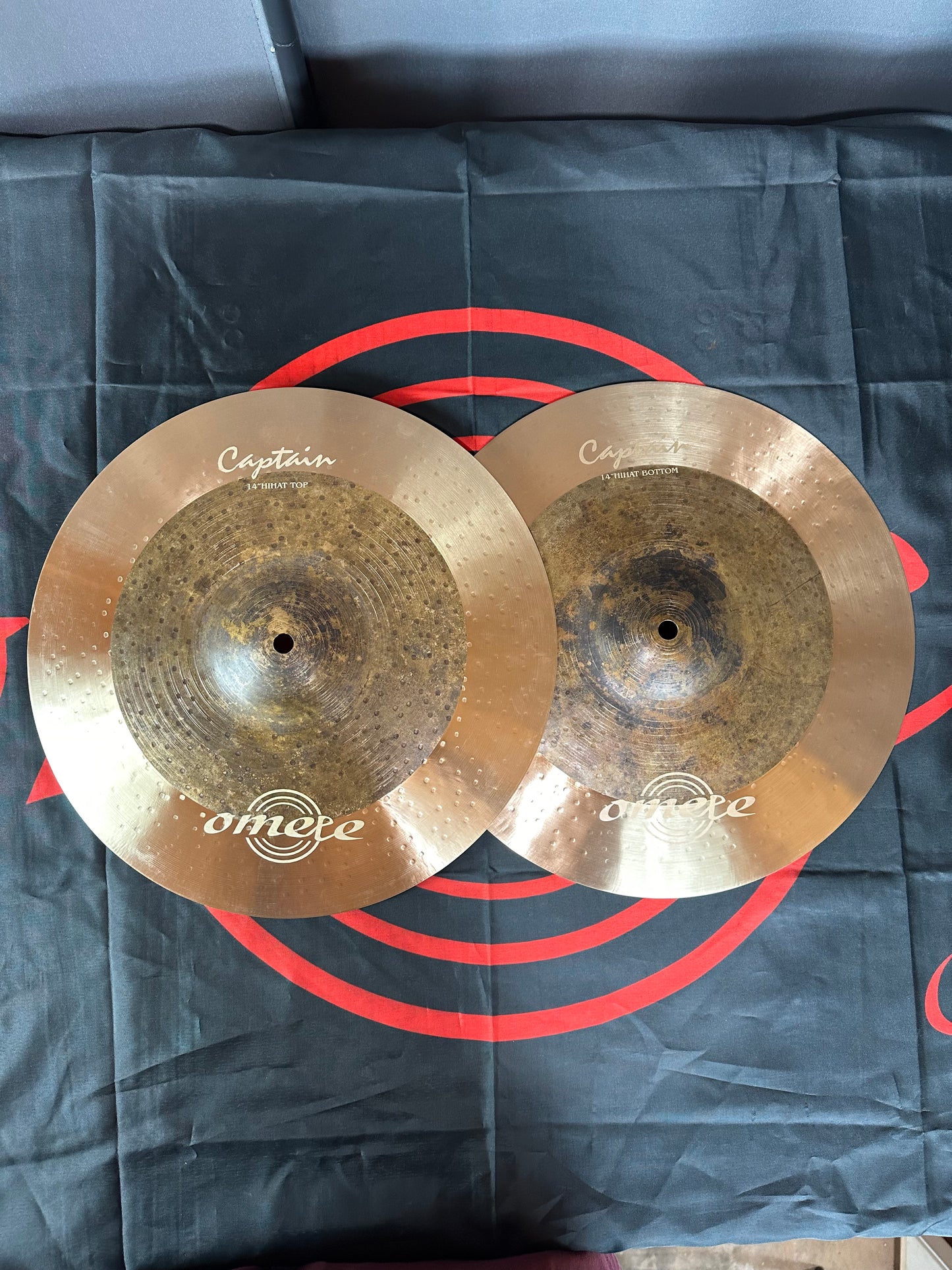 Omete Captain Series Cymbals - Hi-Hats