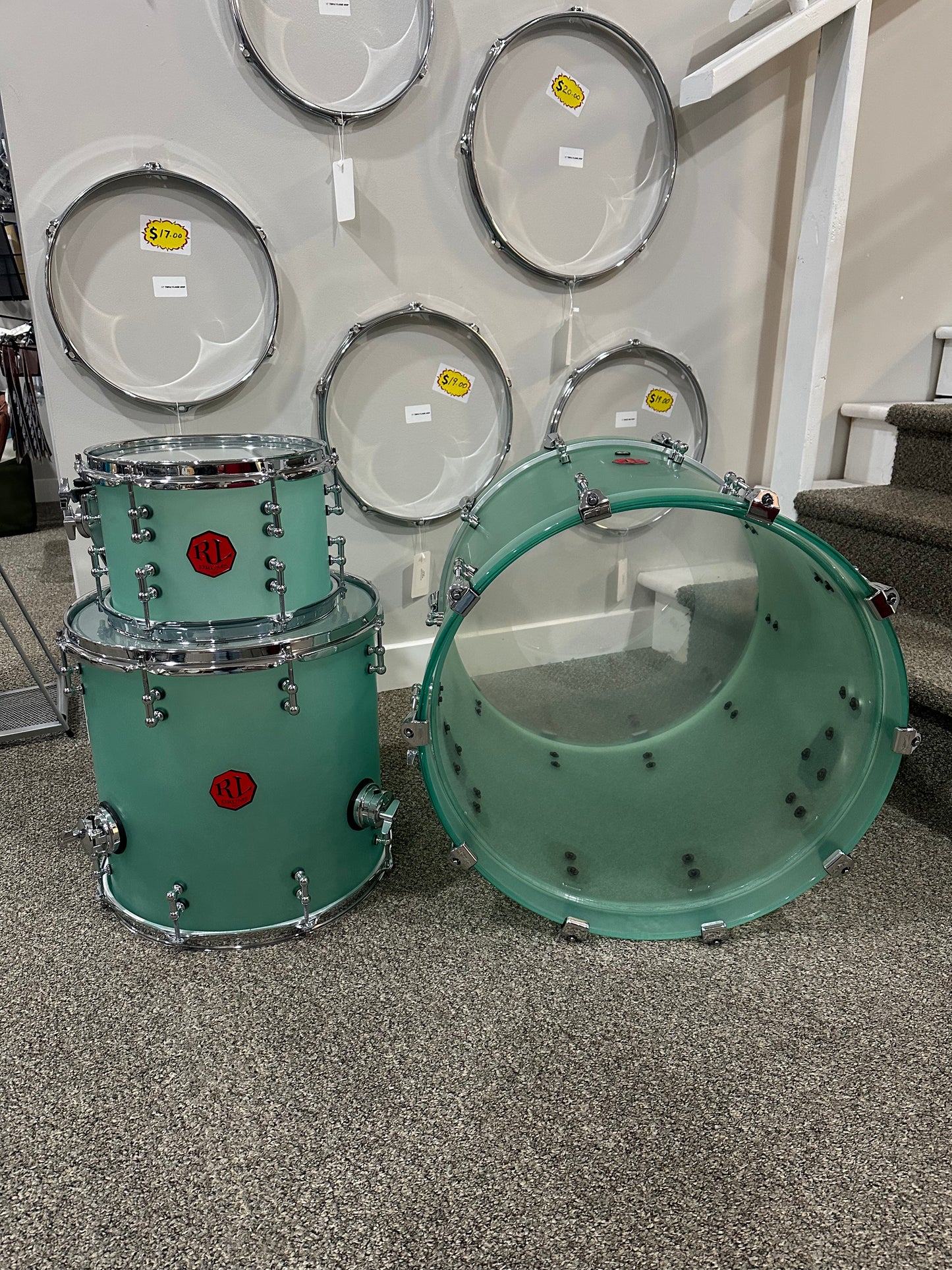 Frost Coke Bottle Green Acrylic Shell Pack