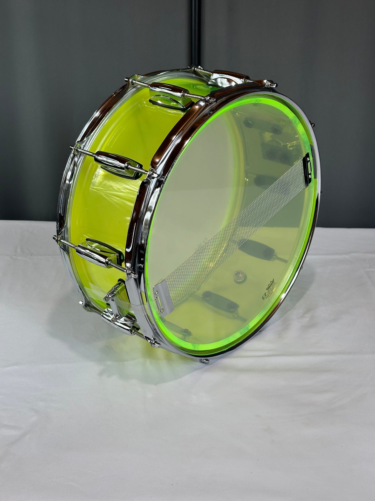 Fluorescent Green Acrylic Snare Drum SD14x6-FG