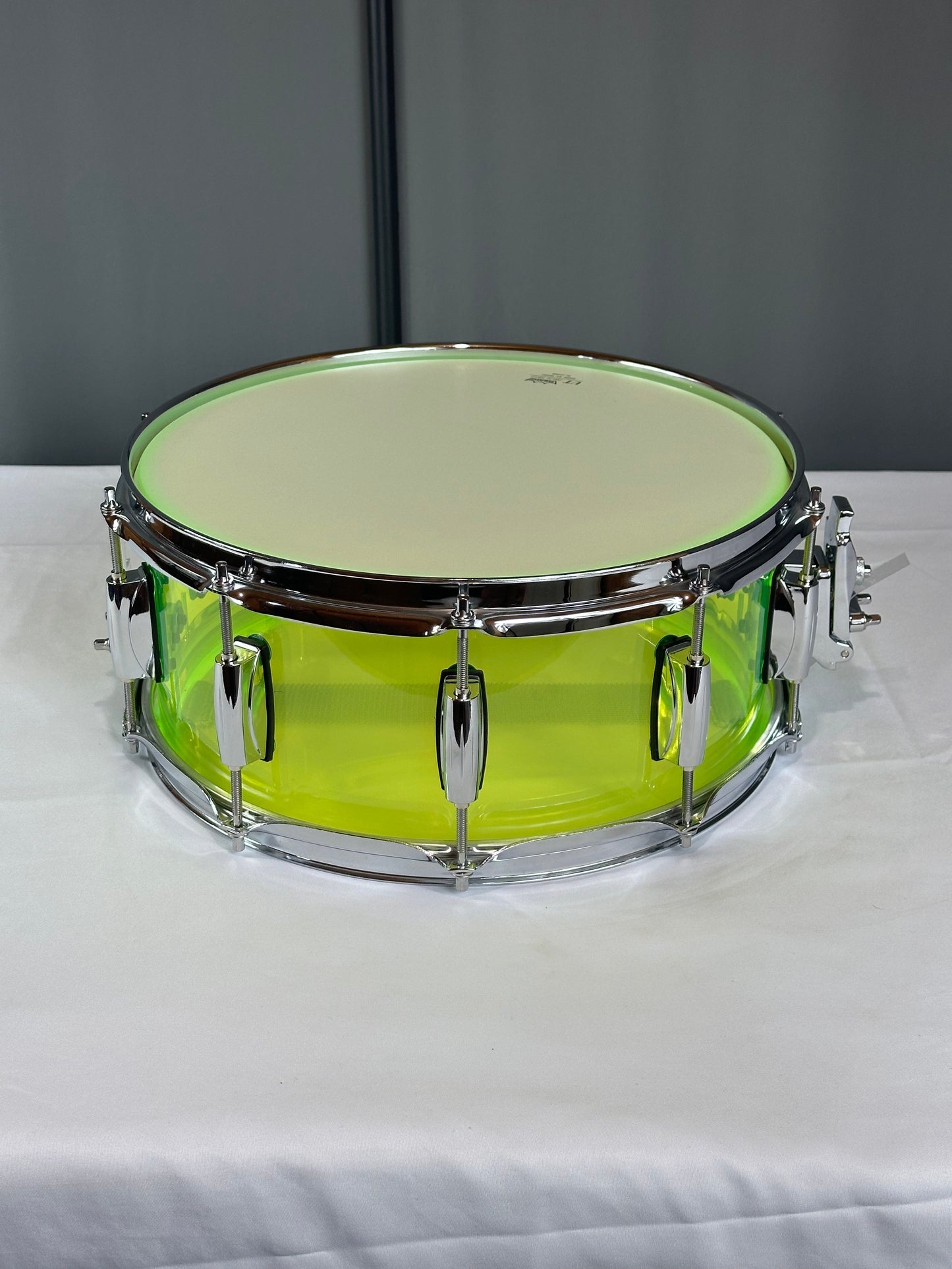 Fluorescent Green Acrylic Snare Drum SD14x6-FG