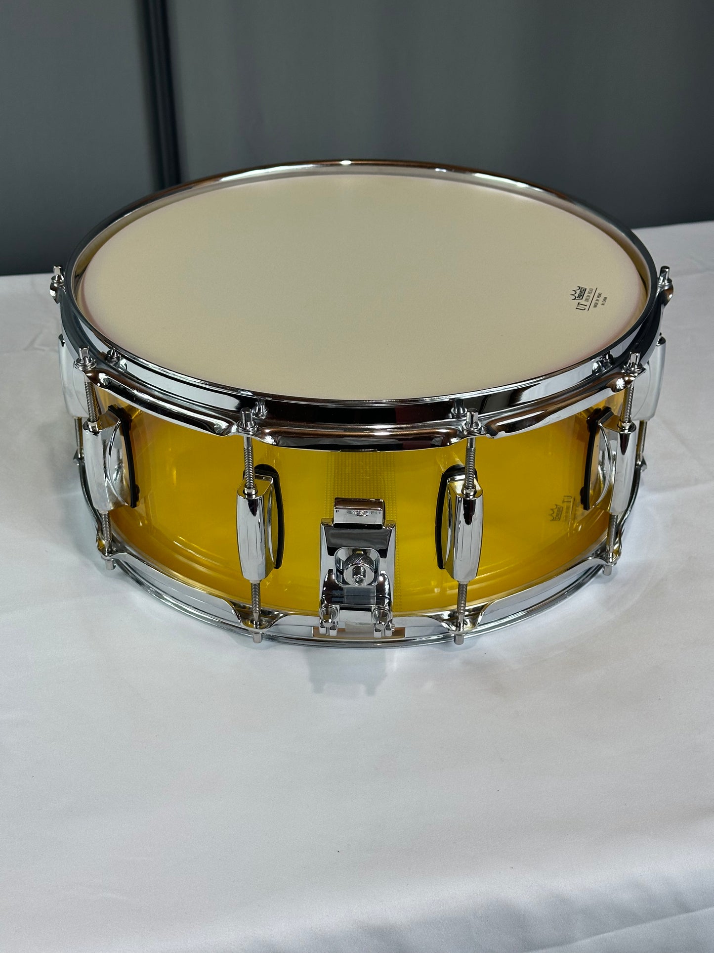 Amber Acrylic Snare Drum ASD-14x6-A