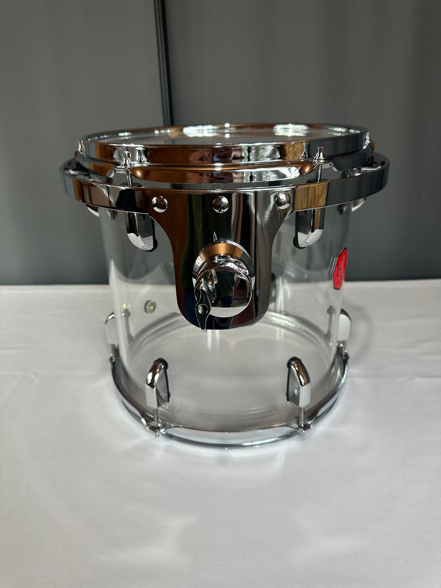 Clear Seamless Acrylic 12"x12" - Tom Drum
