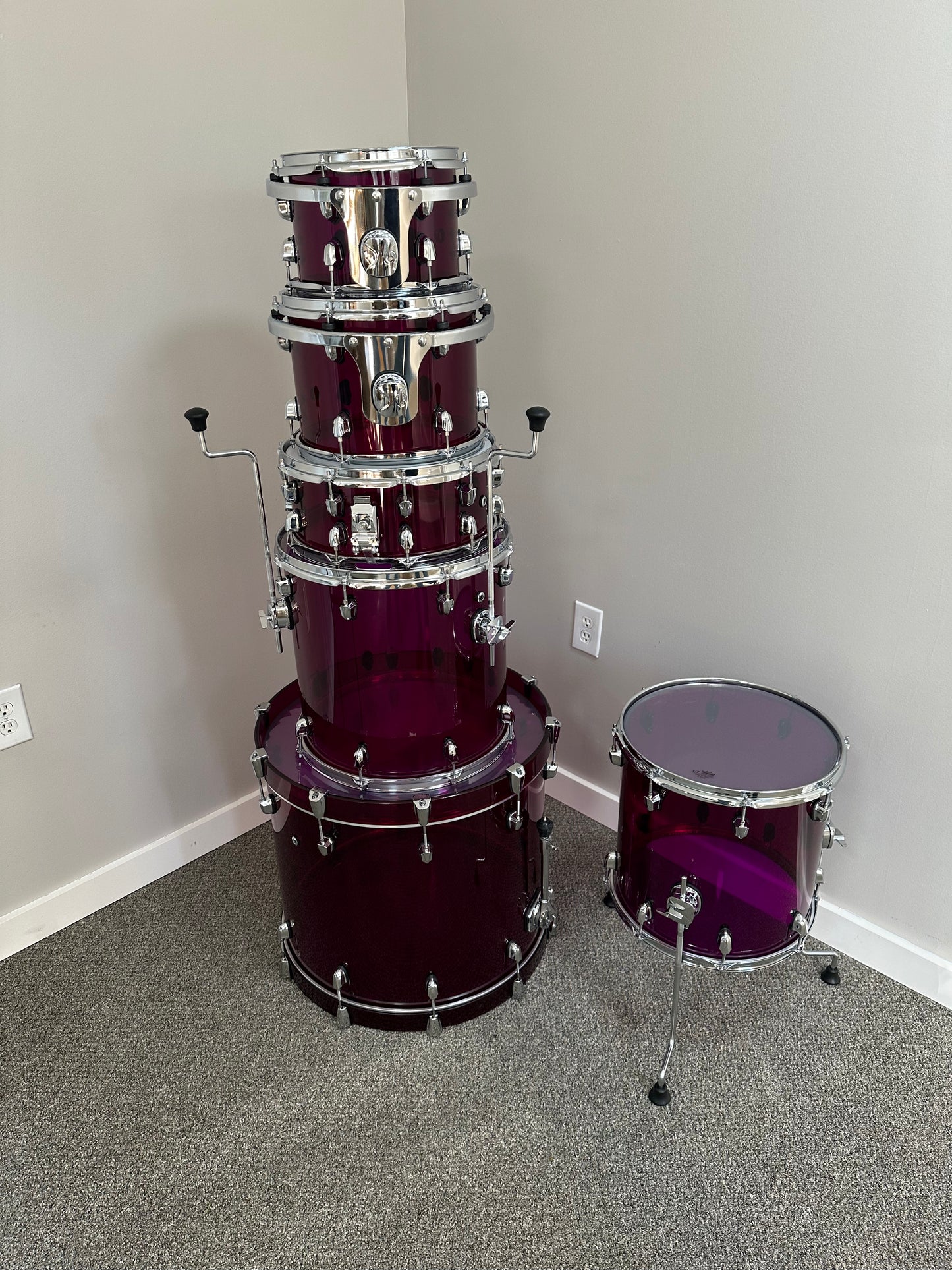 Purple Acrylic Shell Pack