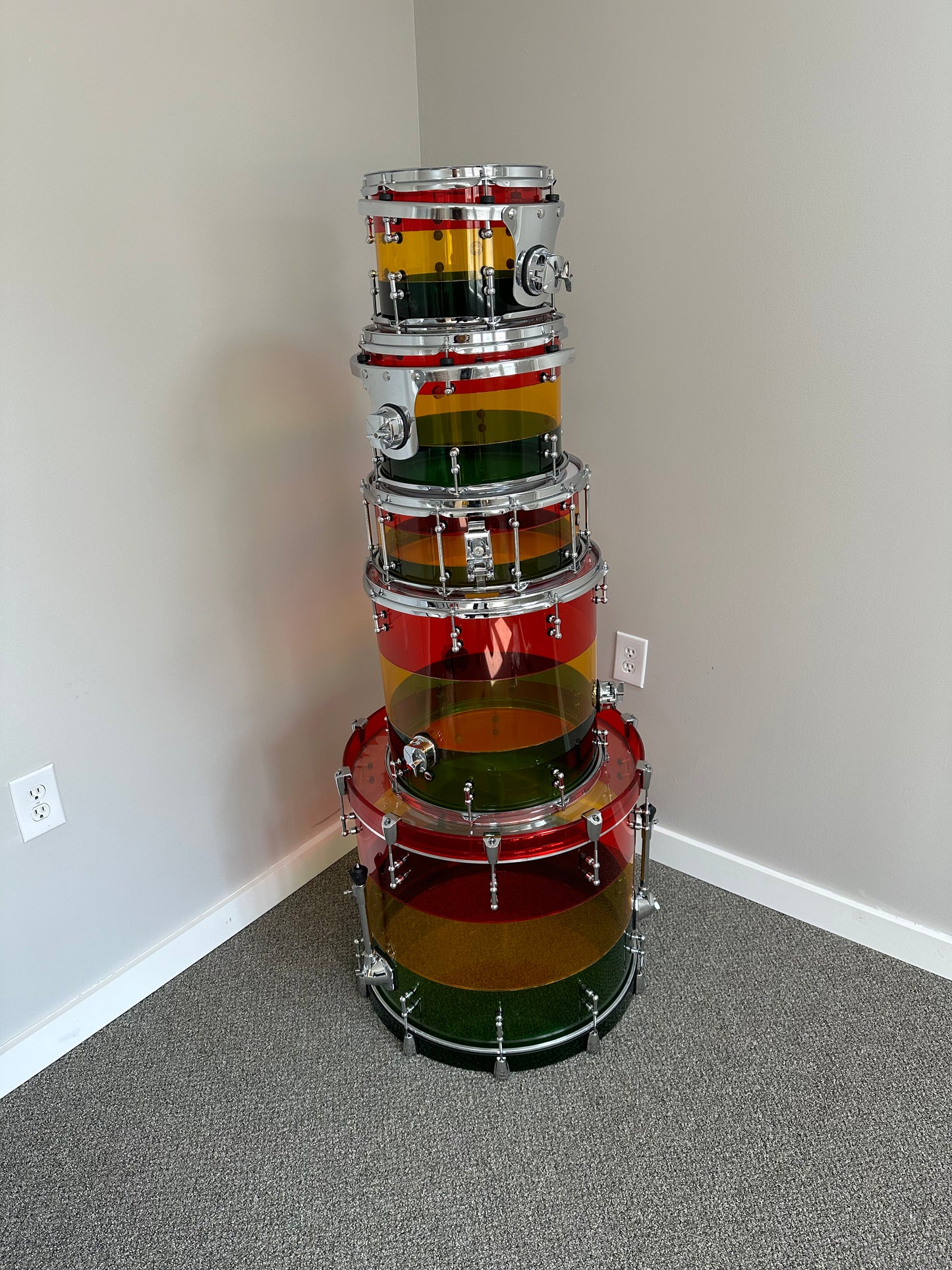 Triband Acrylic Shell Pack