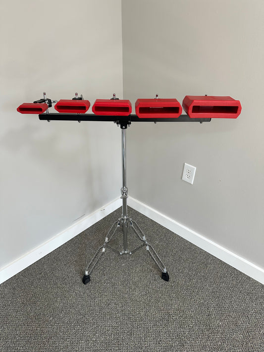 Jam Block Set 5 Piece Red JBCB05A