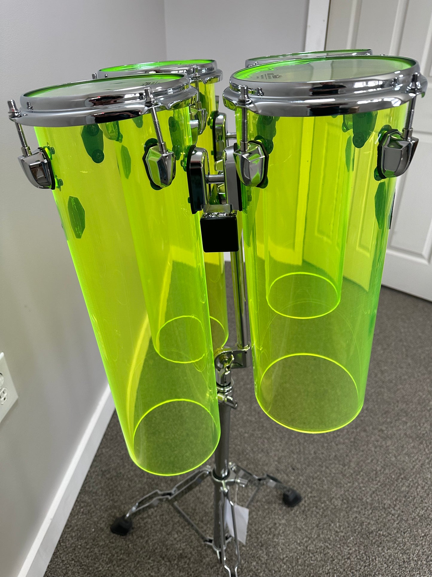Octoban Fluorescent Green Seamless Acrylic Special Build Set - OFGC-SET-T