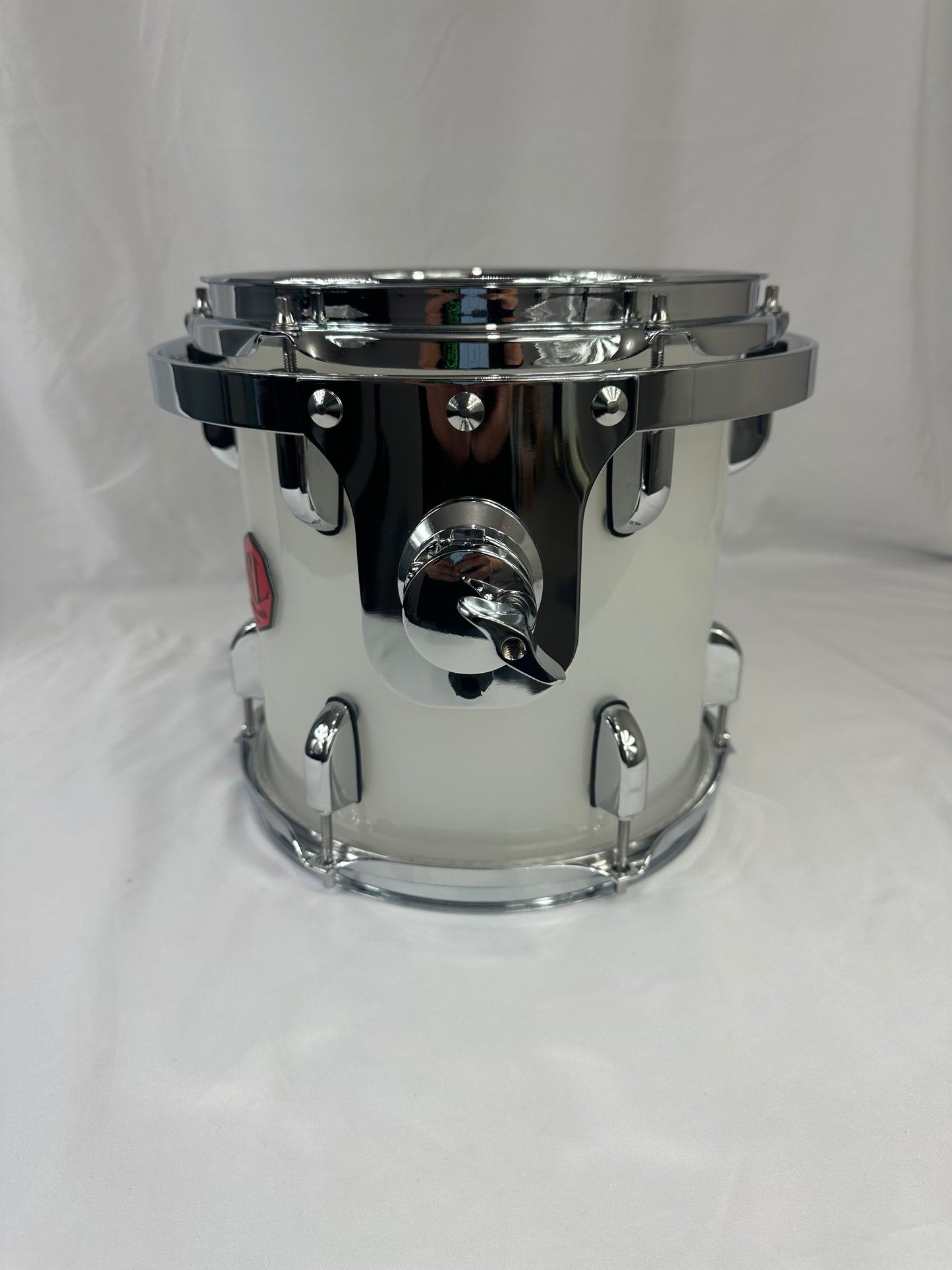 Frost White Seamless Acrylic 10"x10" - Tom Drum