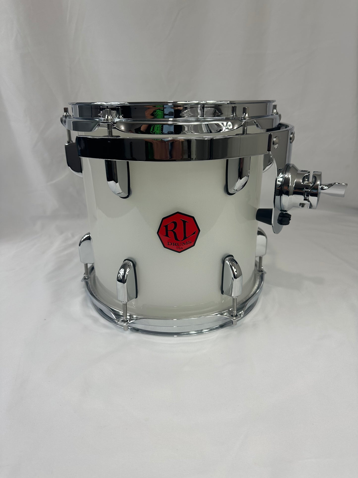 Frost White Seamless Acrylic 10"x10" - Tom Drum
