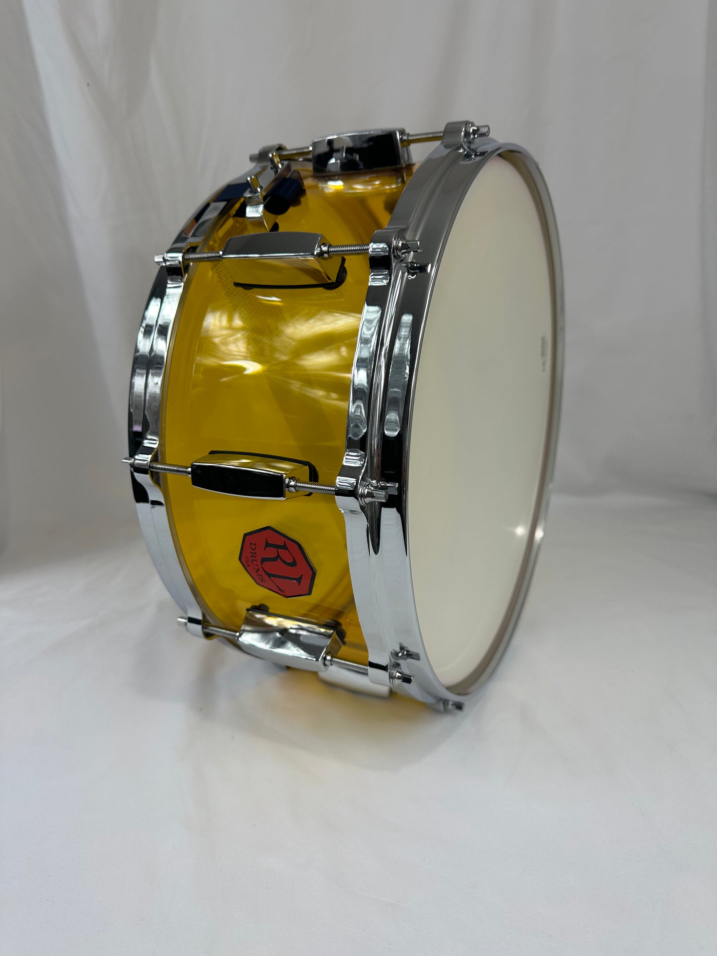 Amber Seamless Acrylic 14"x6" -Snare Drum