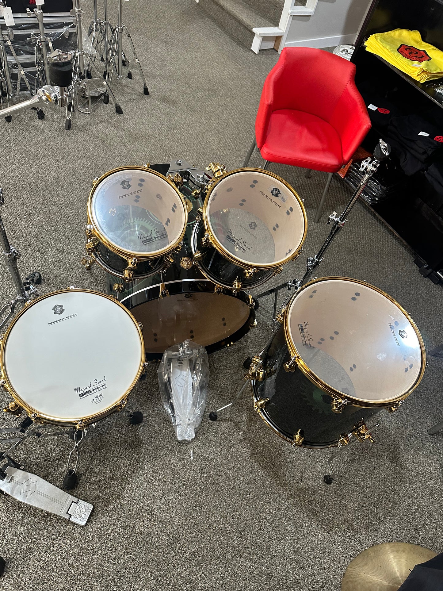 SOUNDWAVE MASTER GILDED CUSTOM - MACHINE CITY DRUM KIT