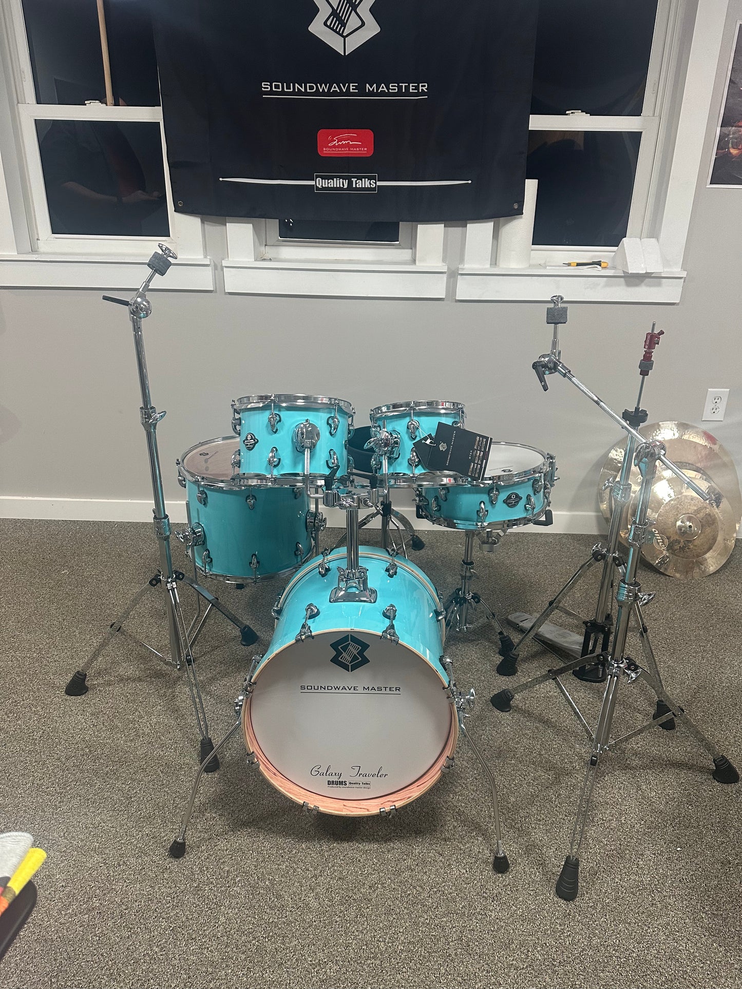 SOUNDWAVE MASTER GALAXY TRAVELER SHELL PACK IN TIFFANY BLUE