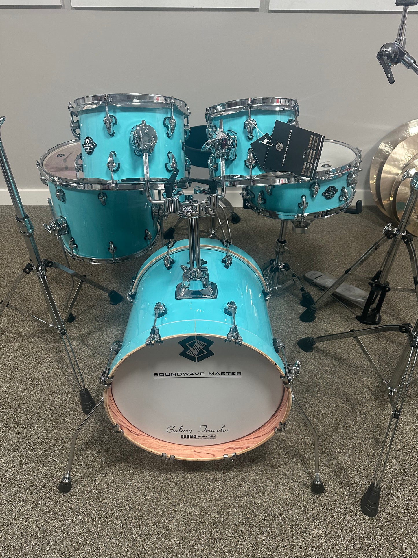 SOUNDWAVE MASTER GALAXY TRAVELER SHELL PACK IN TIFFANY BLUE