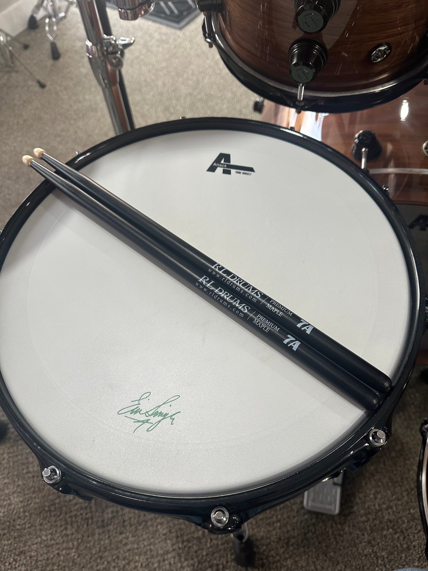 Premium Maple RL Drums Drumsticks 7A-PMBAT