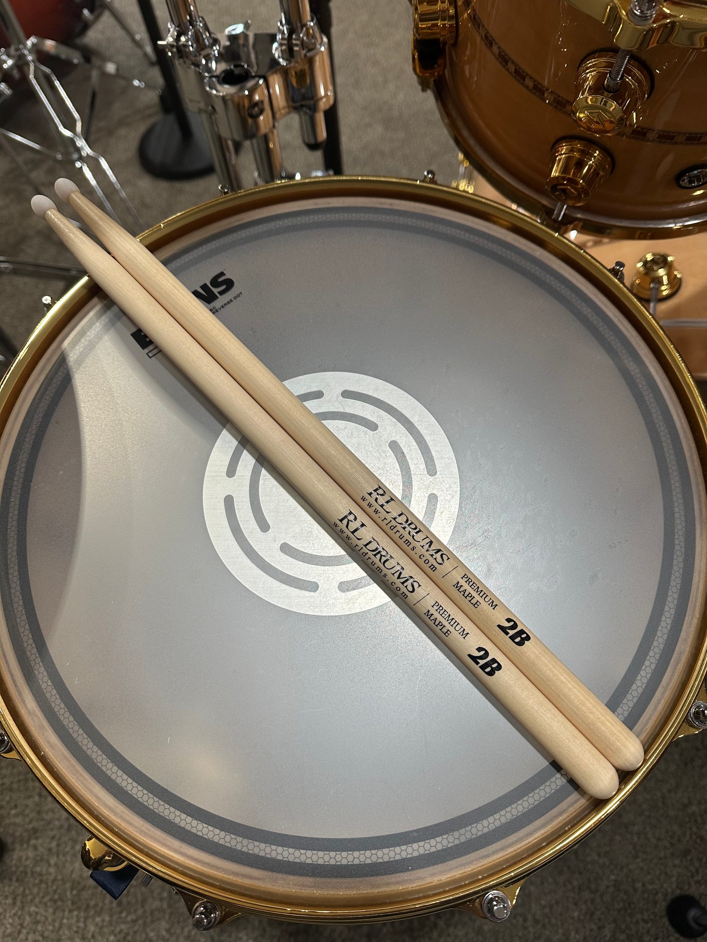 Premium Maple RL Drums Drumsticks 2B-PMNT
