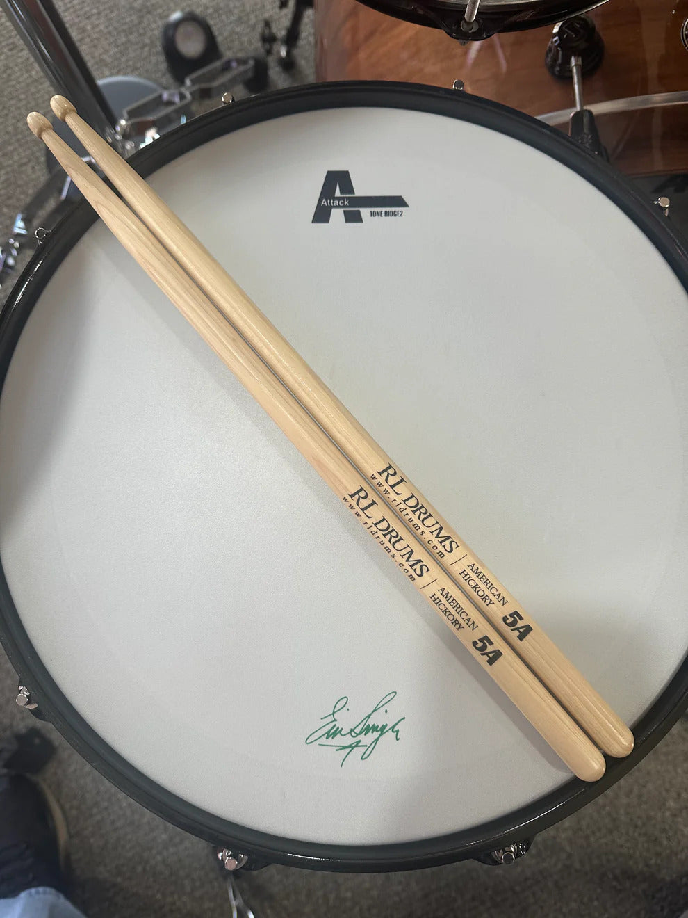 American Hickory RL Drums Drumsticks 5A-AHAT-BRICK