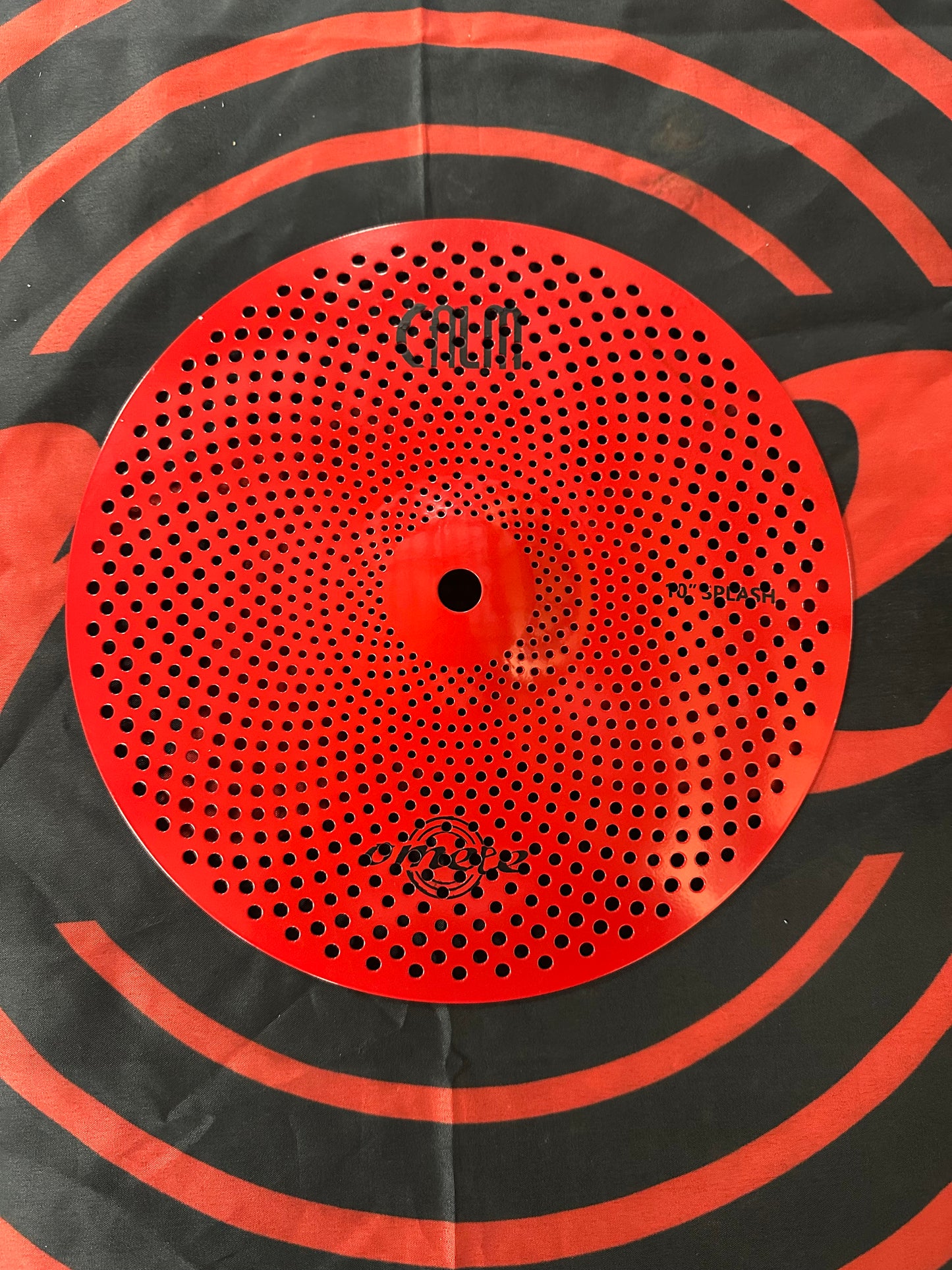 Omete Calm Series Low Volume Splash Cymbals - Red