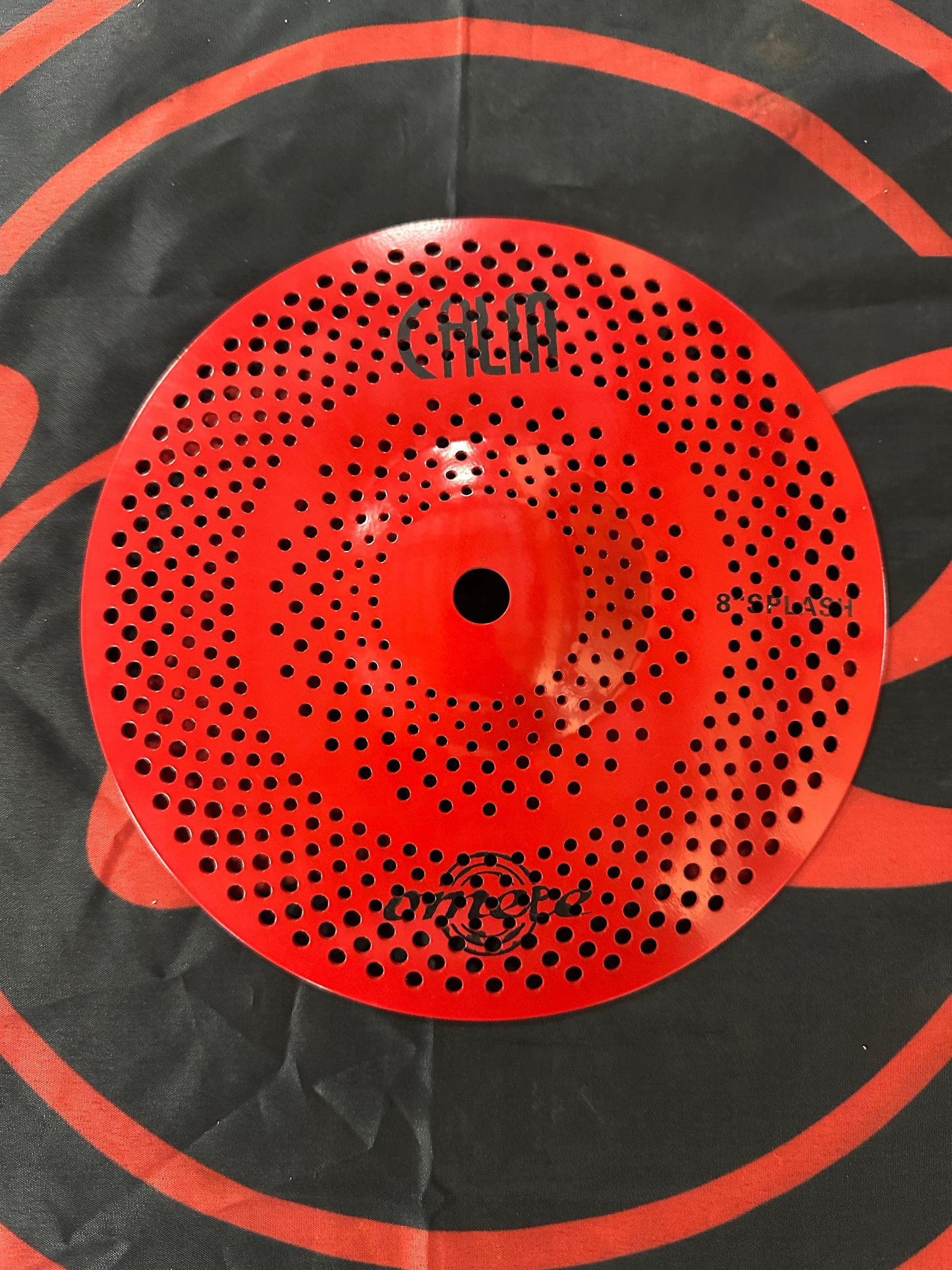 Omete Calm Series Low Volume Splash Cymbals - Red