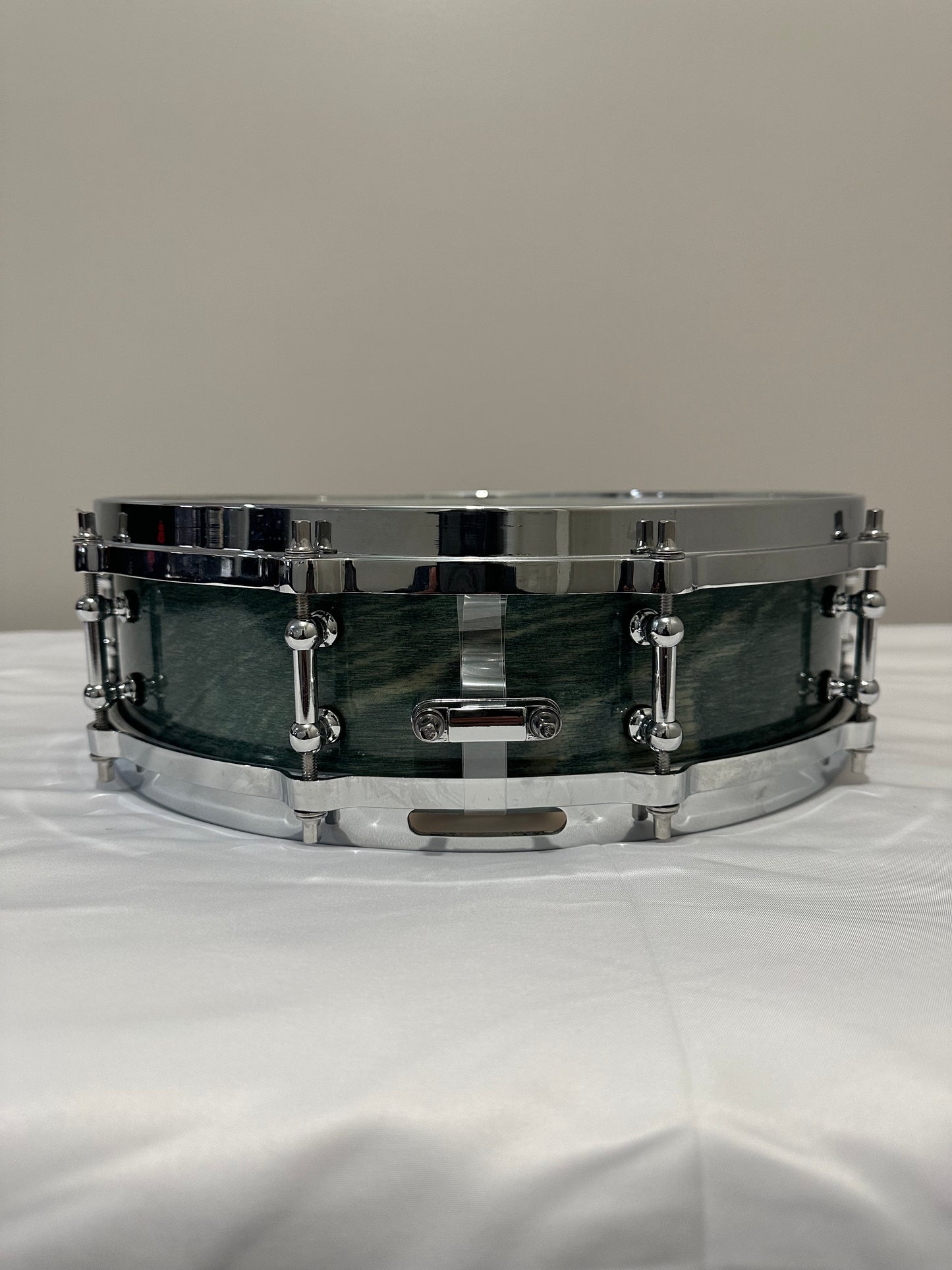 Green Swirl Birch Piccolo Drum GSBPSD