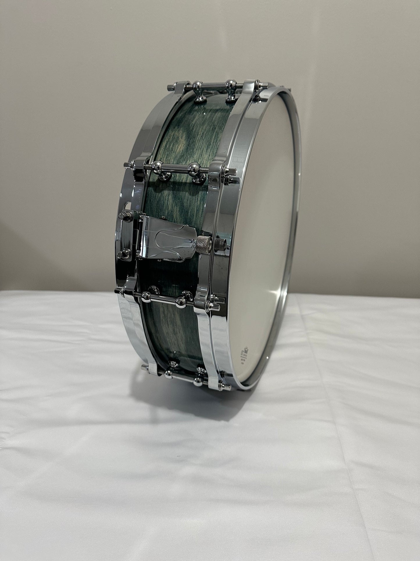Green Swirl Birch Piccolo Drum GSBPSD