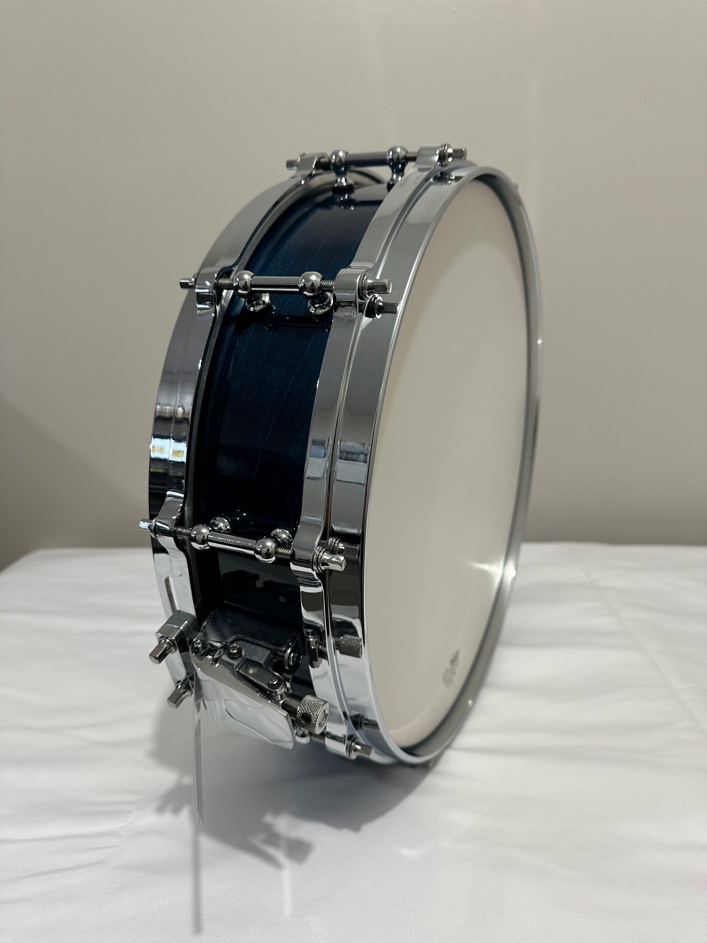 Blue Swirl Birch Piccolo Drum BSBPSD