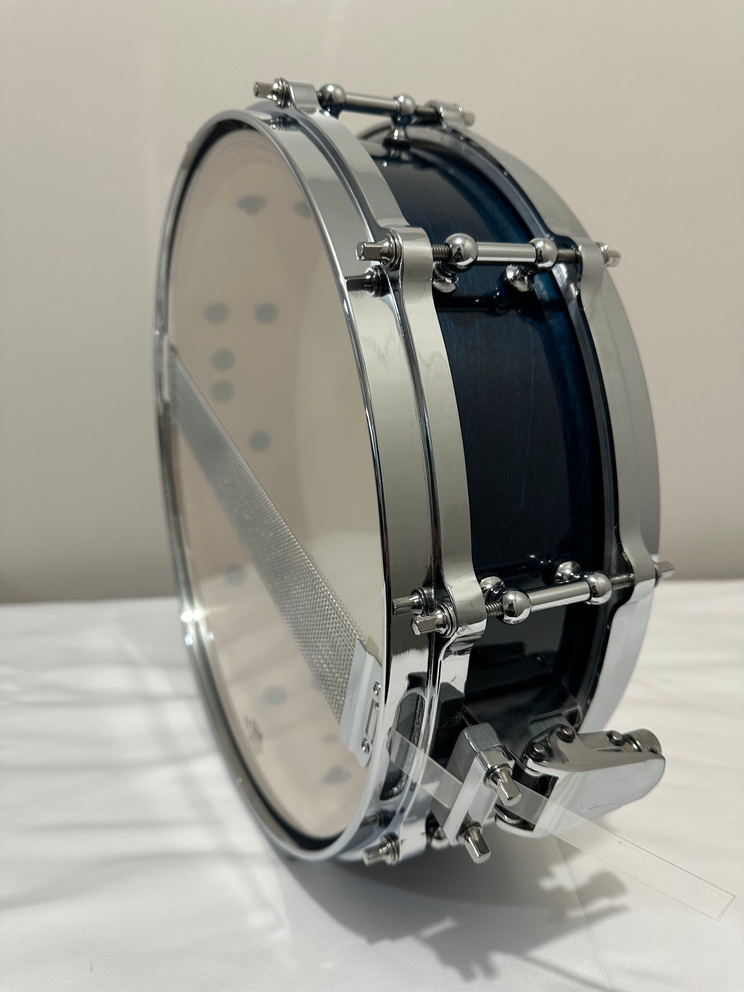 Blue Swirl Birch Piccolo Drum BSBPSD