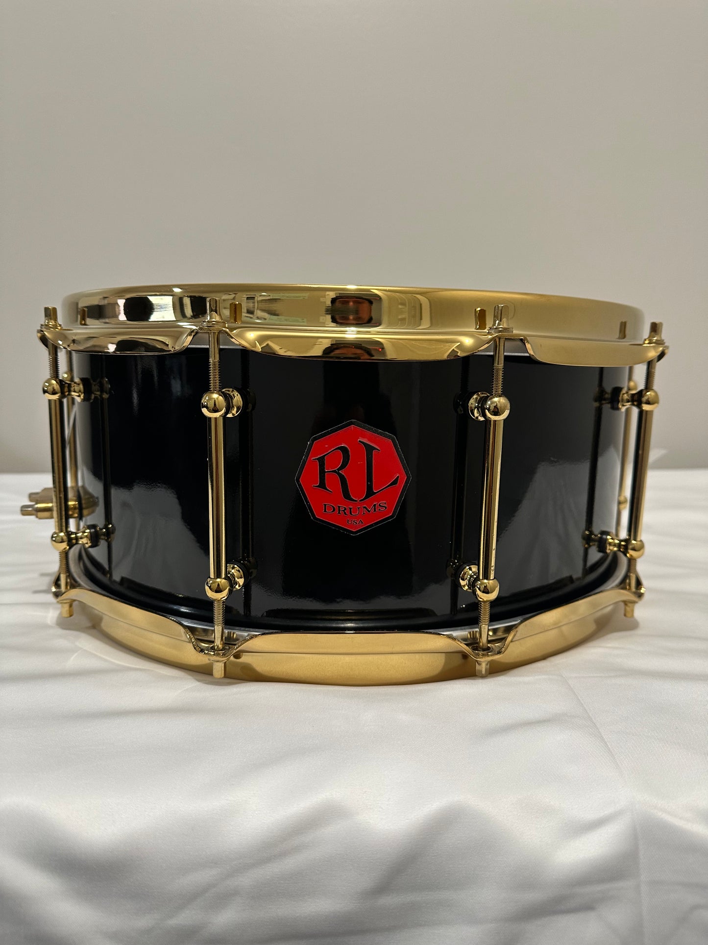 Gloss Black Birch Snare Drum GBKSD