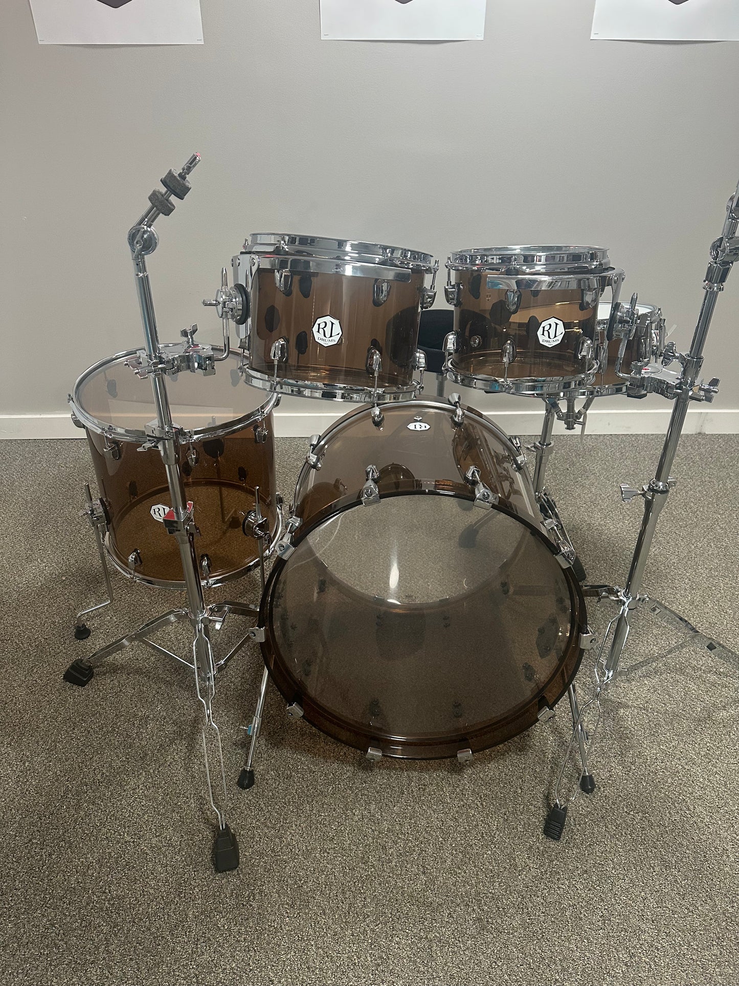 Smoke Gray Acrylic Shell Pack SGASP-5P