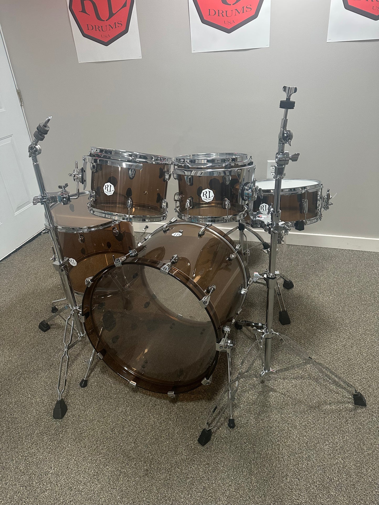 Smoke Gray Acrylic Shell Pack SGASP-5P