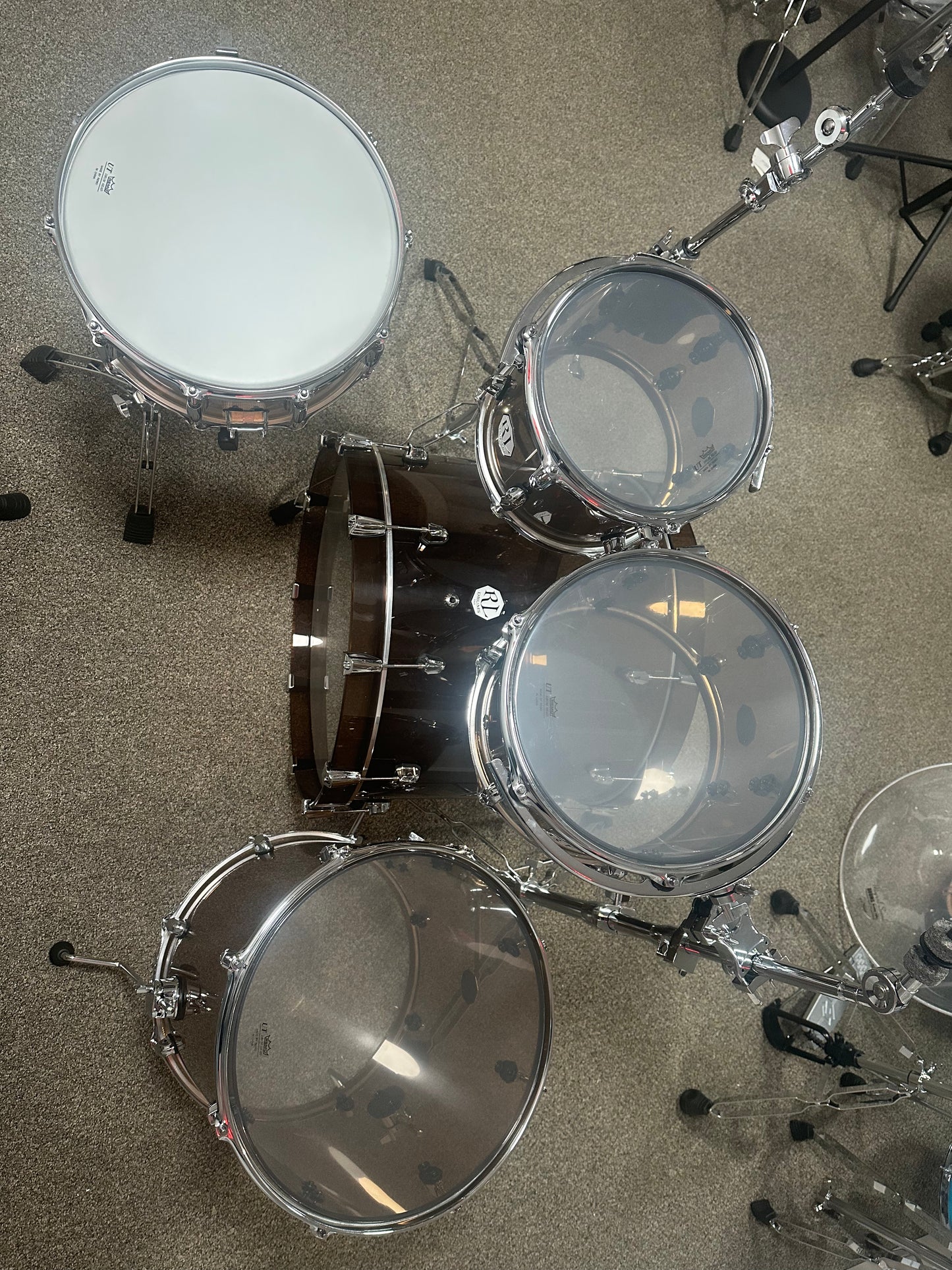 Smoke Gray Acrylic Shell Pack SGASP-5P