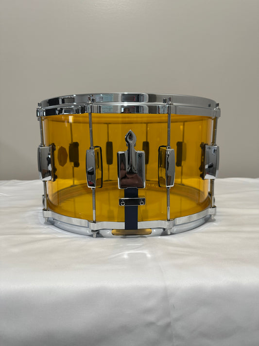 Amber Seamless Acrylic 14" x 8" -Snare Drum