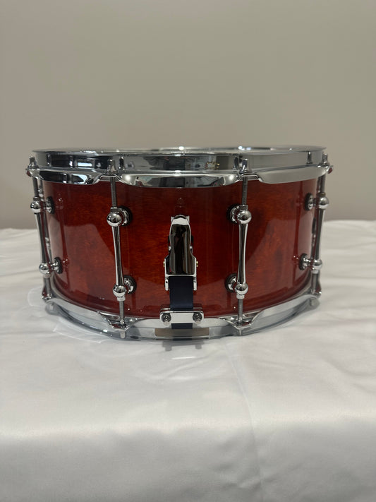 Orange Burst Snare Drum-JBMS10614