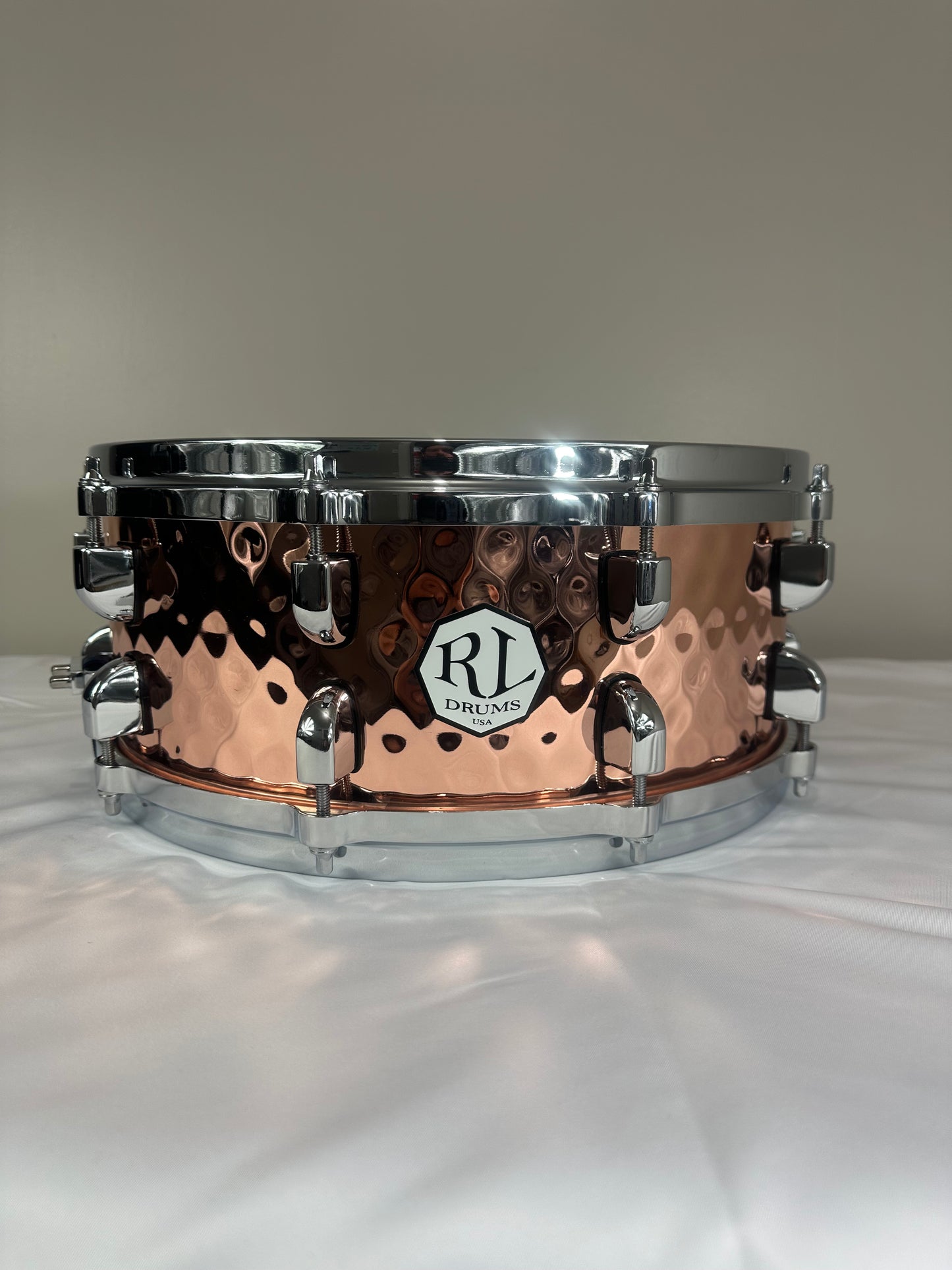 Copper Snare Drum with Chrome Hardware  JBCS1011