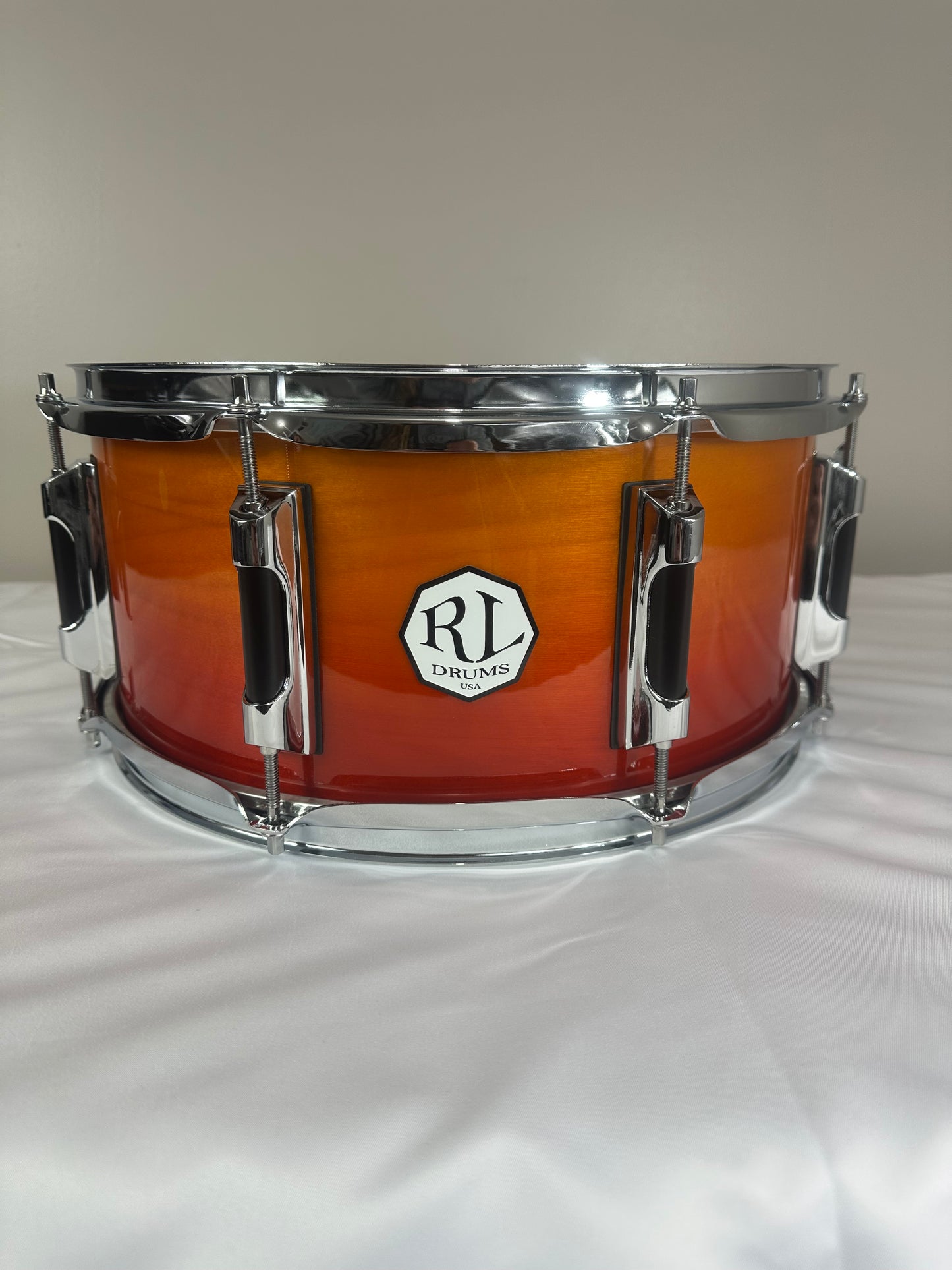 Orange snare drum JBMS1062