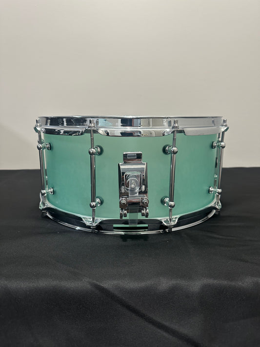 Frosted Green Acrylic Snare Drum ASD-14x6.5-FG