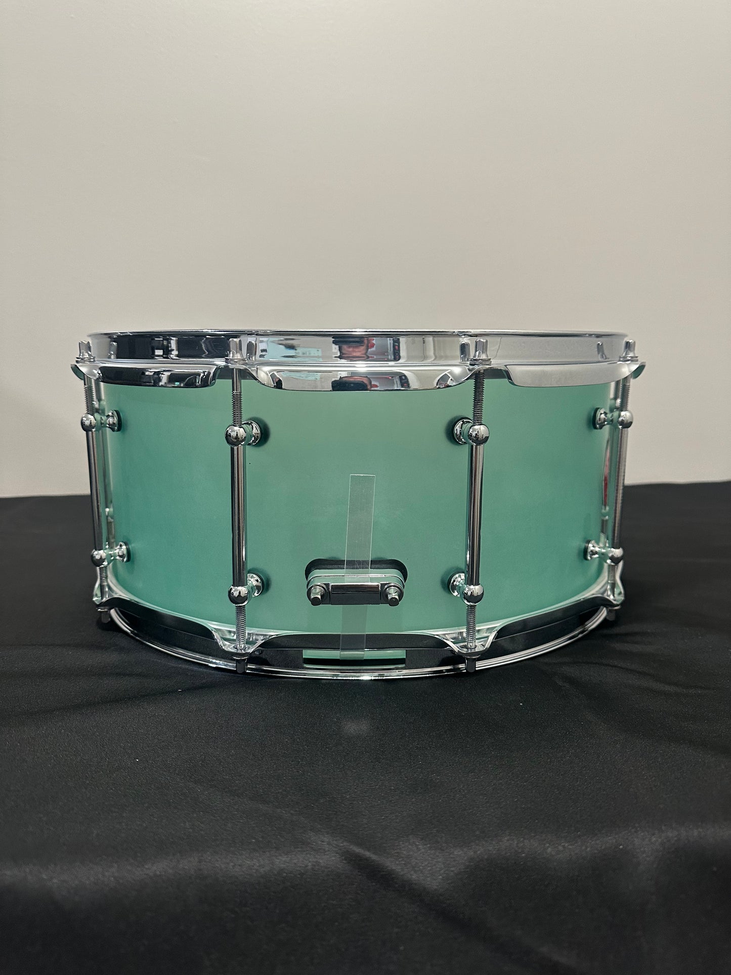 Frosted Green Acrylic Snare Drum ASD-14x6.5-FG