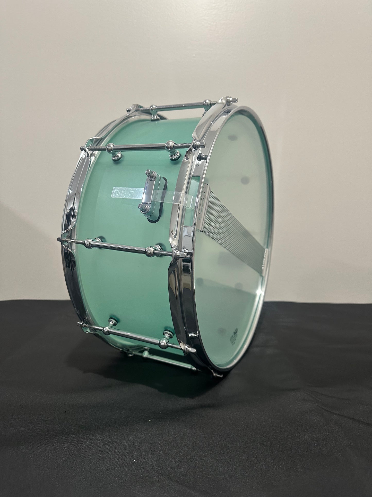 Frosted Green Acrylic Snare Drum ASD-14x6.5-FG