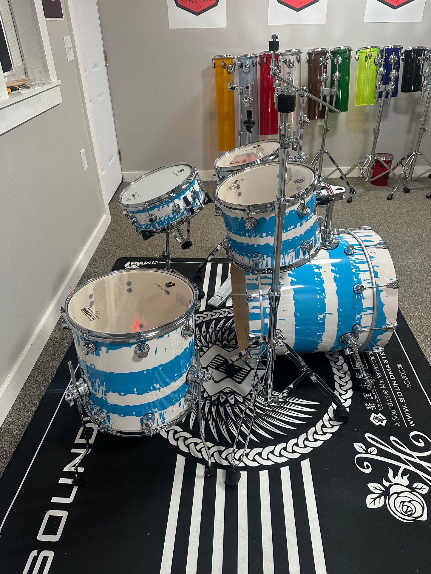 SOUNDWAVE MASTER MAGICAL SOUND DACHSHUND DRUM KIT