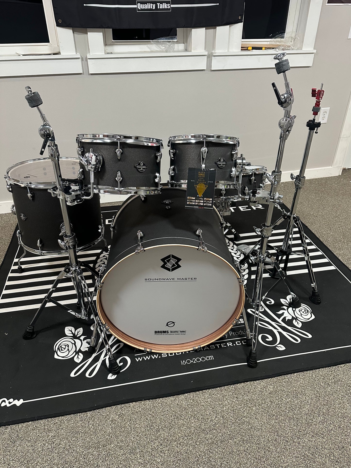 SOUNDWAVE MASTER GALAXY DISCOVERER IN DIAMOND FLASH DRUM KIT