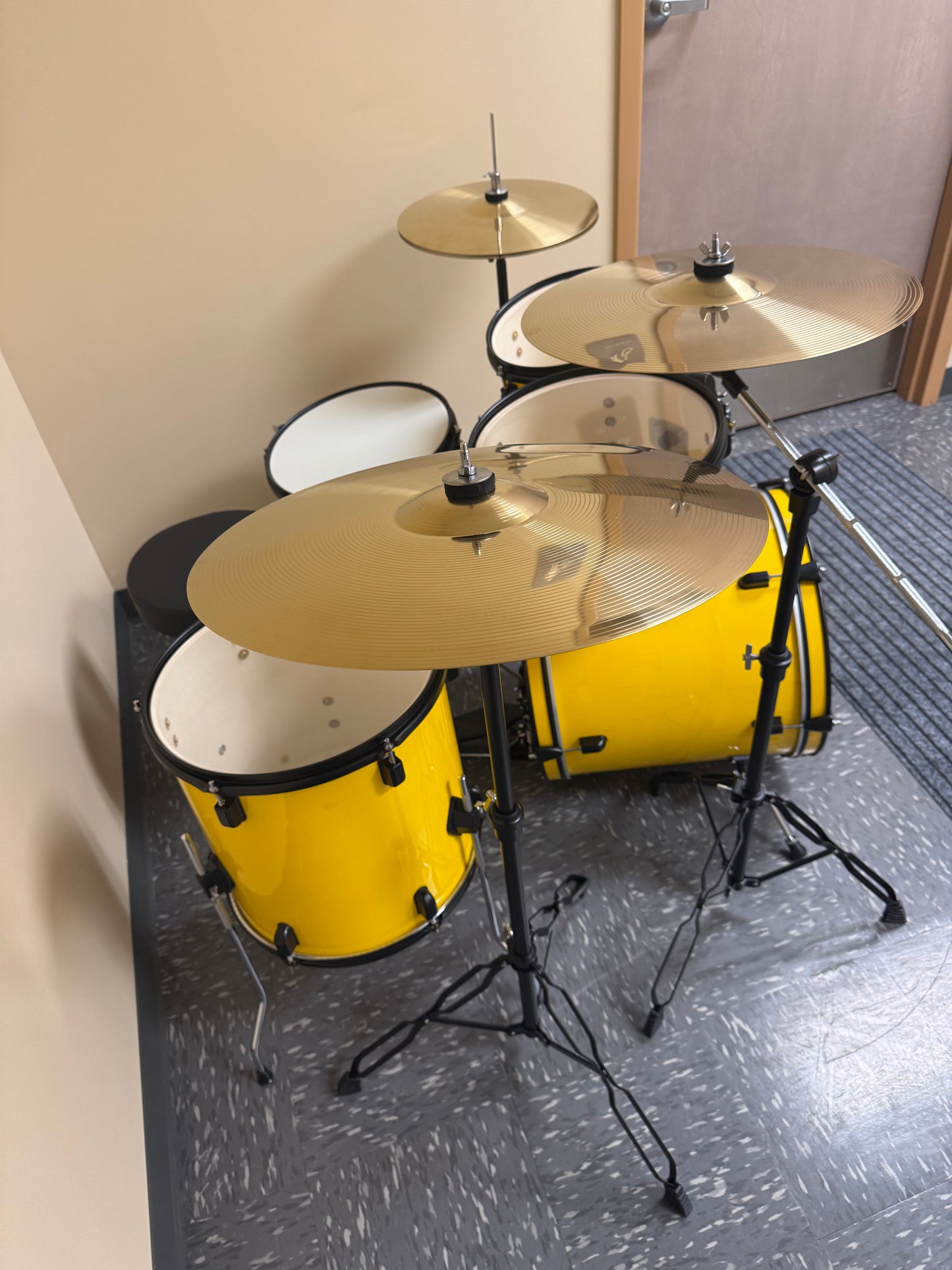 YOUTH DRUM KIT-YELLOW