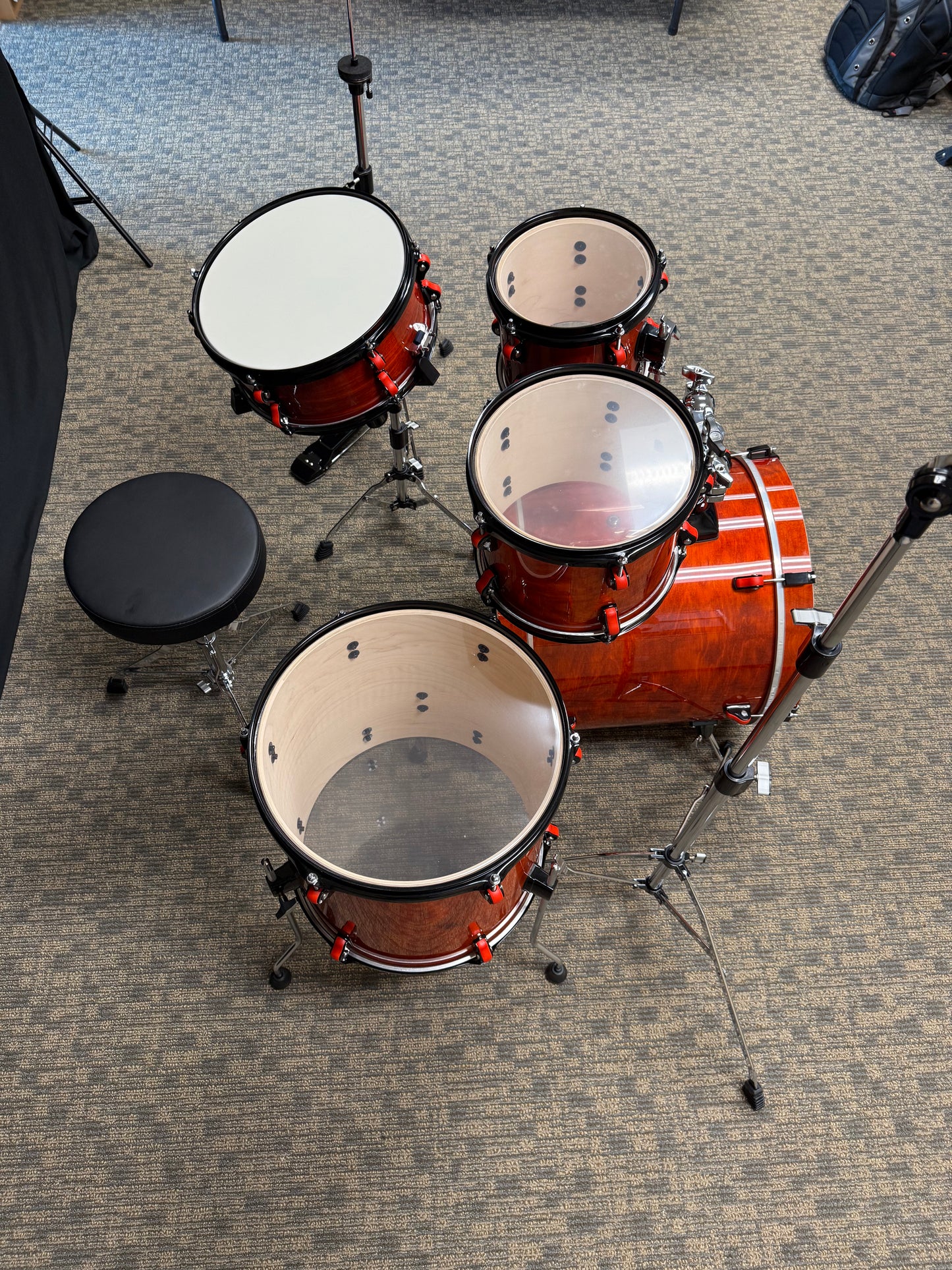 Youth Advanced Spirit Drum Kit-Burnt Orange